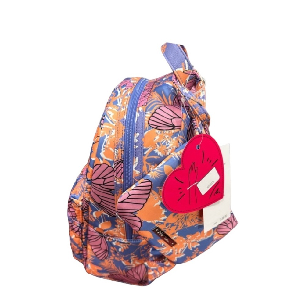 Betsey Johnson Butterfly Quilted Backpack with Matching Pouch set - Picture 3 of 9